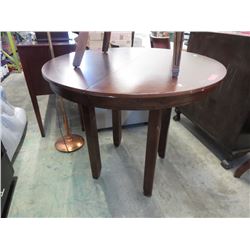 Round counter height table