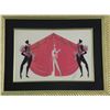 Image 1 : Erte Gouache 1923 "Folies Bergere" Multiple Figures