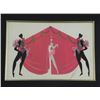Image 2 : Erte Gouache 1923 "Folies Bergere" Multiple Figures