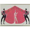 Image 3 : Erte Gouache 1923 "Folies Bergere" Multiple Figures
