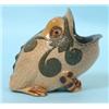 Image 1 : A Doulton Stoneware Spoon Warmer, in the form of a frog, with tattooed style decoration, by Mark...