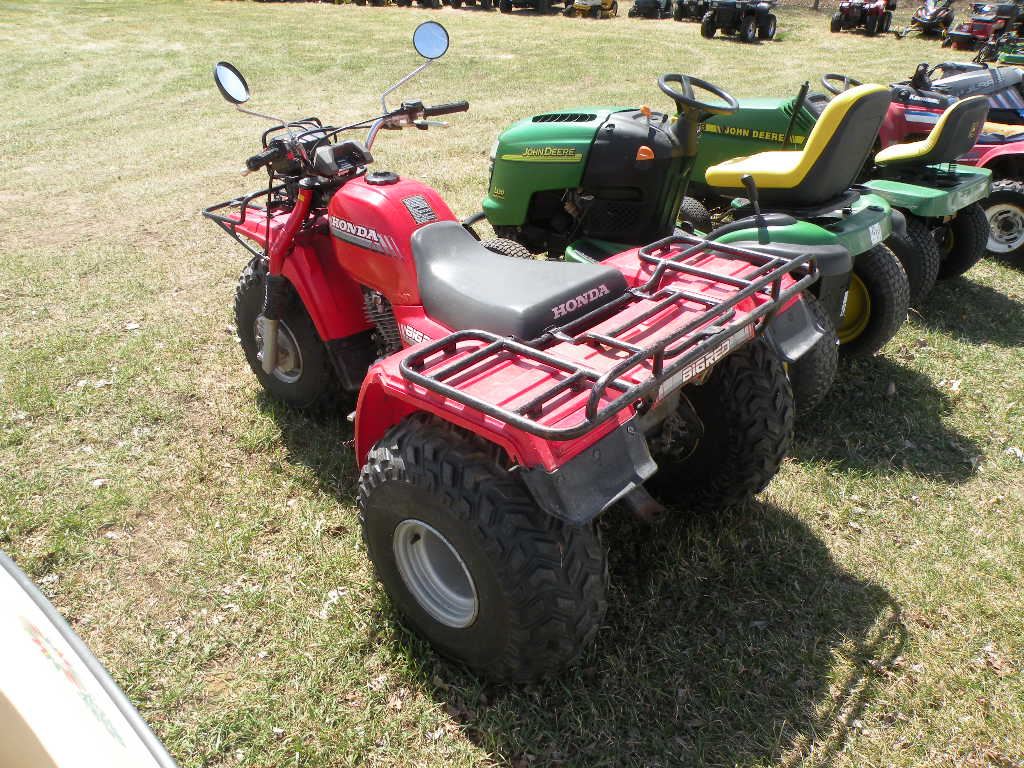 Honda Big Red 3 wheeler Off Road Use Only
