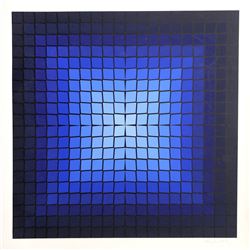 Victor Vasarely, Quasar, Serigraph