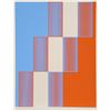 Image 1 : Richard Anuszkiewicz, Celebrate New York, Silkscreen
