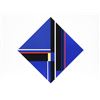Image 1 : Ilya Bolotowsky, Blue Diamond, Silkscreen