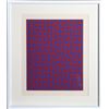 Image 1 : Anni Albers, Red and Blue, Lithograph