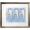 Image 1 : John Wesley, What's Going on in the Halls?, Serigraph