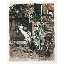 Edouard Vuillard, Couverture de L'Album, Lithograph