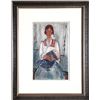 Image 1 : Jacques Villon, L' Italienne (after Amadeo Modigliani), Aquatint Etching