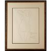 Image 1 : Pablo Picasso, Femme vue de Dos, Etching