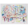 Image 1 : Wayne Ensrud, Harbor Boats, Lithograph