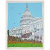 Image 1 : Susan Pear Meisel, The Capitol, Screenprint