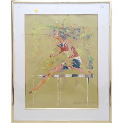 LeRoy Neiman, Olympic Hurdler, Serigraph