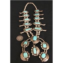 Vintage Squash Blossom Necklace