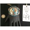 Image 2 : Inlay Cuff Bracelet - Bird Motif