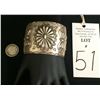 Image 2 : Stamped Vintage Sterling Cuff, Wide