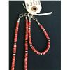 Image 3 : Red Spiney Oyster Necklace with Matching Bracelet