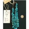 Image 2 : “Teardrop” Turquoise Bead Necklace