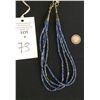 Image 2 : 4-strand Denim Lapis Necklace