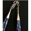 Image 3 : 4-strand Denim Lapis Necklace