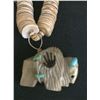 Image 3 : Native Fetish Necklace With Shell Disc Beads