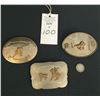 Image 1 : Group of 3 Vintage Rodeo Buckles