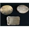 Image 4 : Group of 3 Vintage Rodeo Buckles