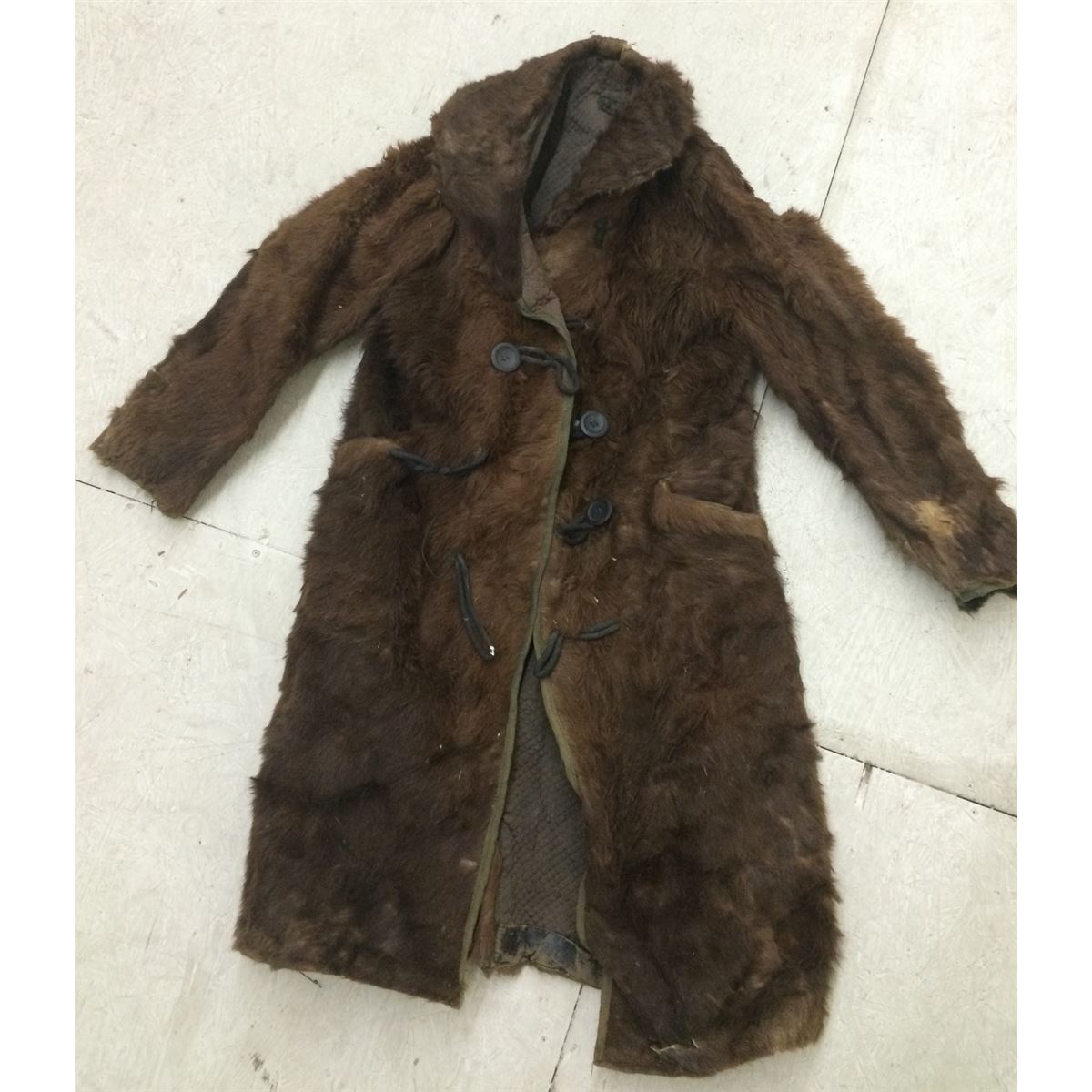 Antique Buffalo Coat