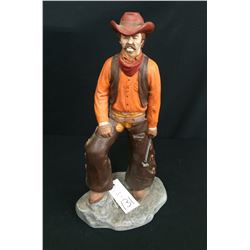 1975 Cowboy Statue by J. Gayres