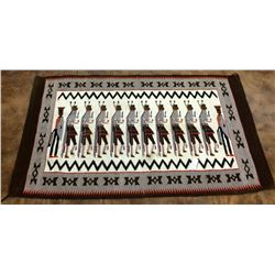 Large Southwestern Style Yeibachei Rug