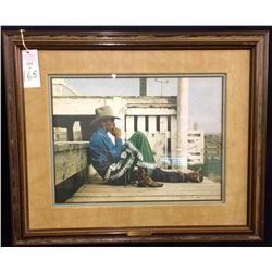 Hand Signed James Bama Print
