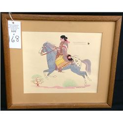 Harrison Begay (Navajo) Silk Screen Print