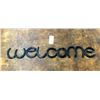 Image 1 : Horseshoe "Welcome" Sign