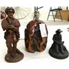 Image 1 : 2 Statues and Lamp Lot