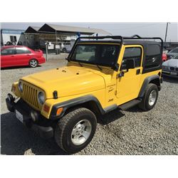 00 Jeep Wrangler 2 Dr  4WD SUV - T - DRIVE