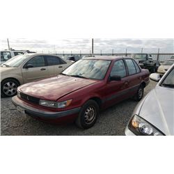 89 Mitsubishi Mirage 4 Dr STD Sedan - ADT - DRIVE