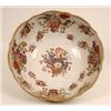 Image 1 : A 19th Century Large Masons Ironstone Patent China Bowl, decorated flower baskets, impressed mark...