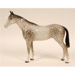 A Beswick Figure, Bois Roussel race horse, second version 701, rocking horse grey  See illustrati...