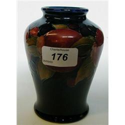 A Moorcroft Pomegranate Pattern Vase, (a.f.) 14 cm £100 120...