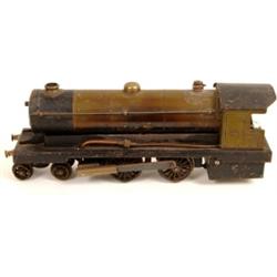 A Bowman Live Steam Model of a Locomotive Engine, 4-4-0, green livery  See illustration £30 50...