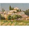 Image 1 : John Goddard, a Continental village, oil on board, signed, 45 x 57 cm  See illustration £100 150...