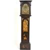 Image 1 : A Longcase Clock, the 31 cm arched square brass dial signed James Robinson London to a disc in th...