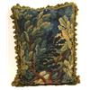 Image 1 : A Large Cushion, incorporating a 18th century tapestry section  See illustration £50 80...