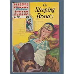 Classic Illustrated Junior #505(1969) Sleeping Beauty  S.A. Comic