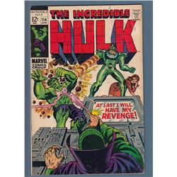 Incredible Hulk #114(1969)  S.A. Comic