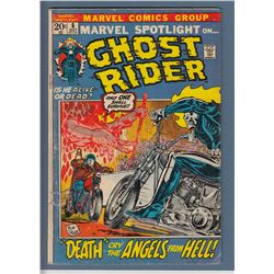 Marvel Spotlight on Ghost Rider #6(1972) B.A. Comic