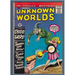 Unknown Worlds #43(1965) great Sci-Fi/Horror comic cover