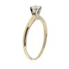 Image 3 : 14KT Yellow Gold 0.65 ctw Diamond Solitaire Ring
