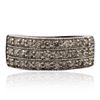 Image 1 : 10KT White Gold 0.75 ctw Diamond Ring