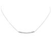 Image 1 : 14KT White Gold 0.84 ctw Diamond Necklace